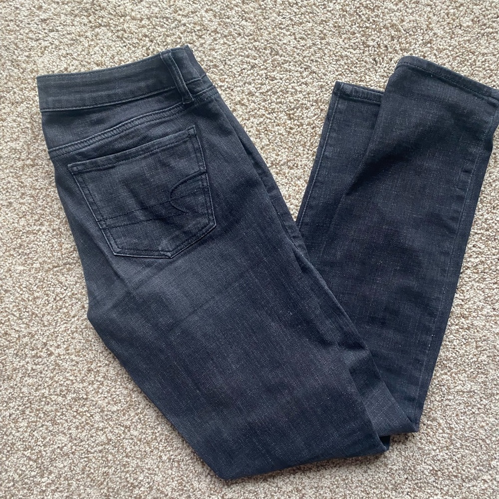 Gray jeggings